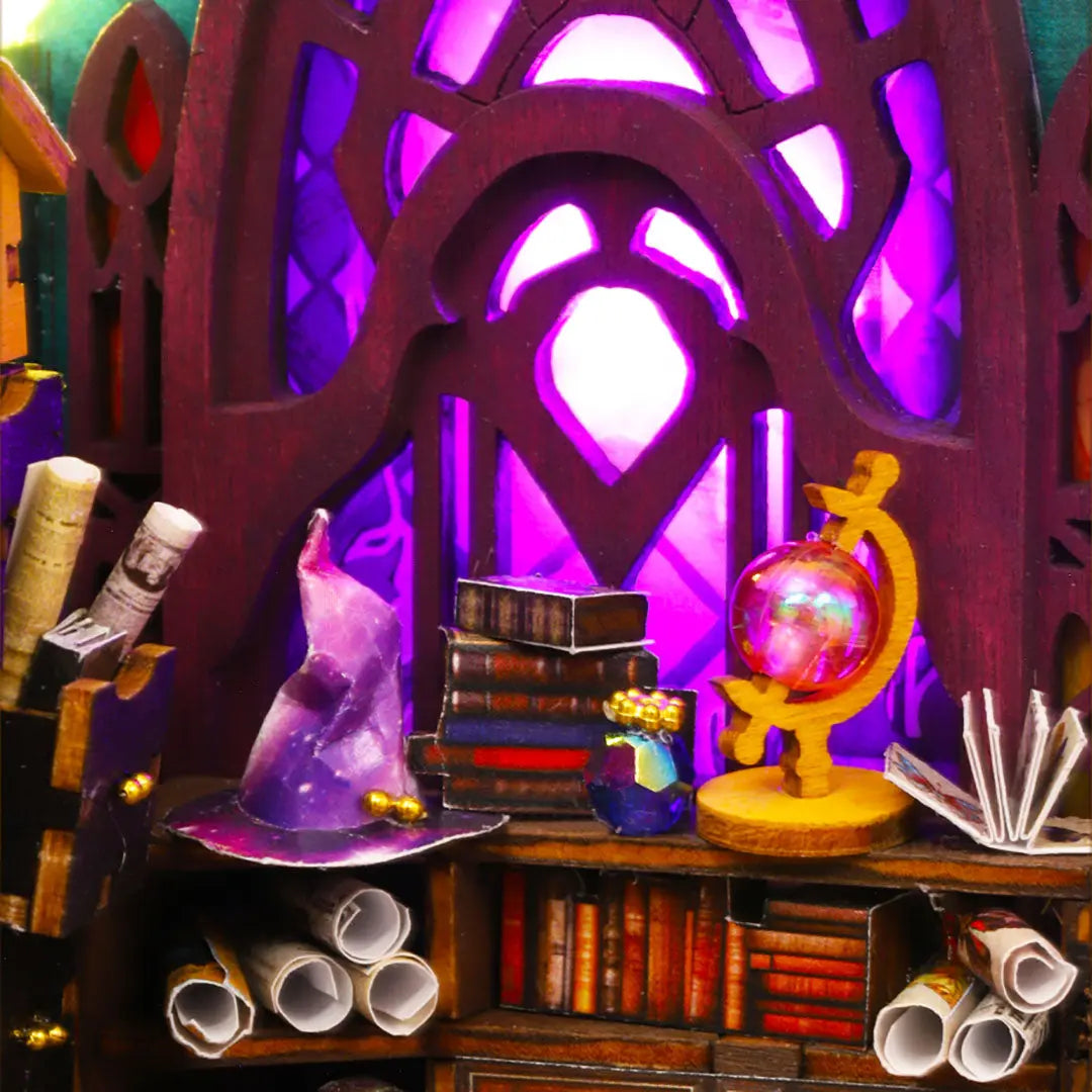 Strange Castle DIY Miniature House Kit Fifijoy