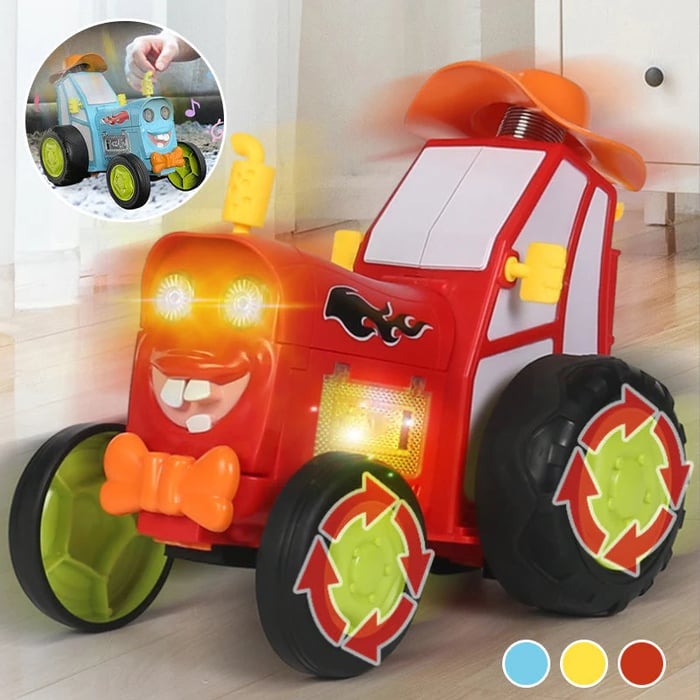 Mini-RC-Auto | Spielvergnügen – Musik, Lichter und Sprungfunktion in einem
