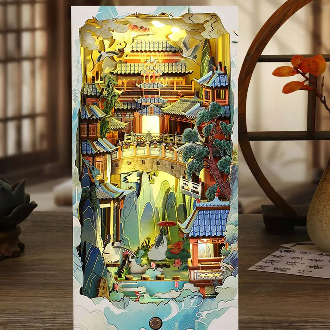Penglai Wonderland DIY Book Nook Kit Fifijoy