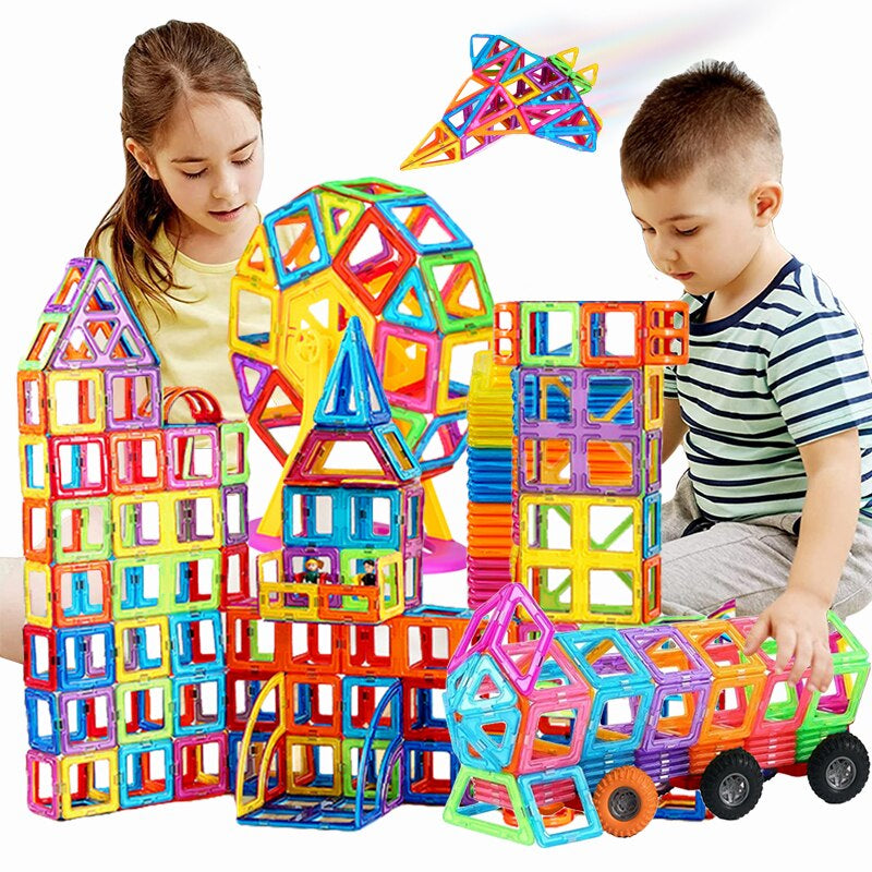 Magnetische Bausteine für Kinder | Magnetix Architekten-Set