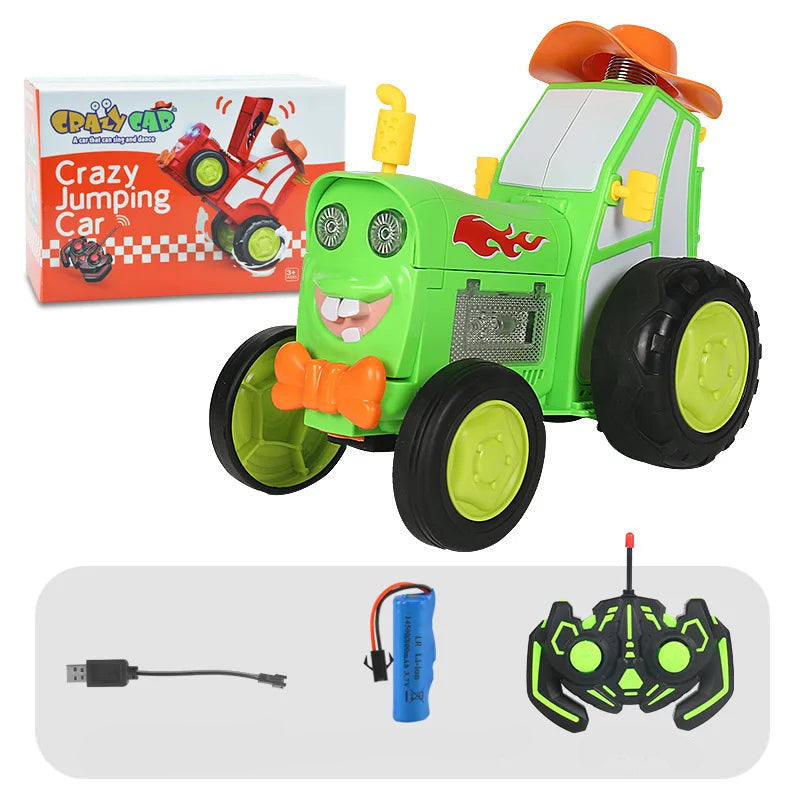 Jump & Stunt RC-Auto | Das ultimative Spielerlebnis für Kinder - cooles Mini-Auto mit Fernbedienung