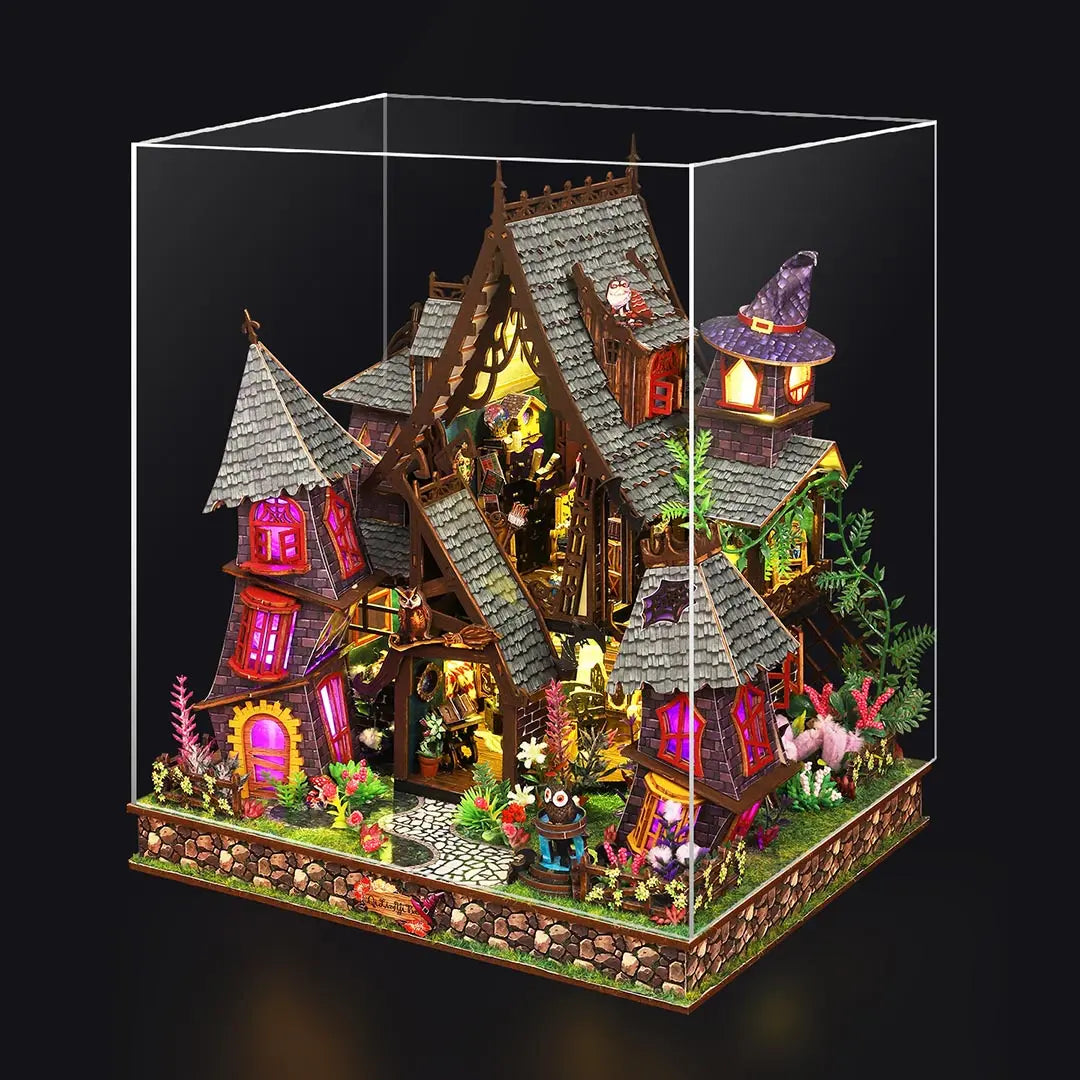 Strange Castle DIY Miniature House Kit Fifijoy