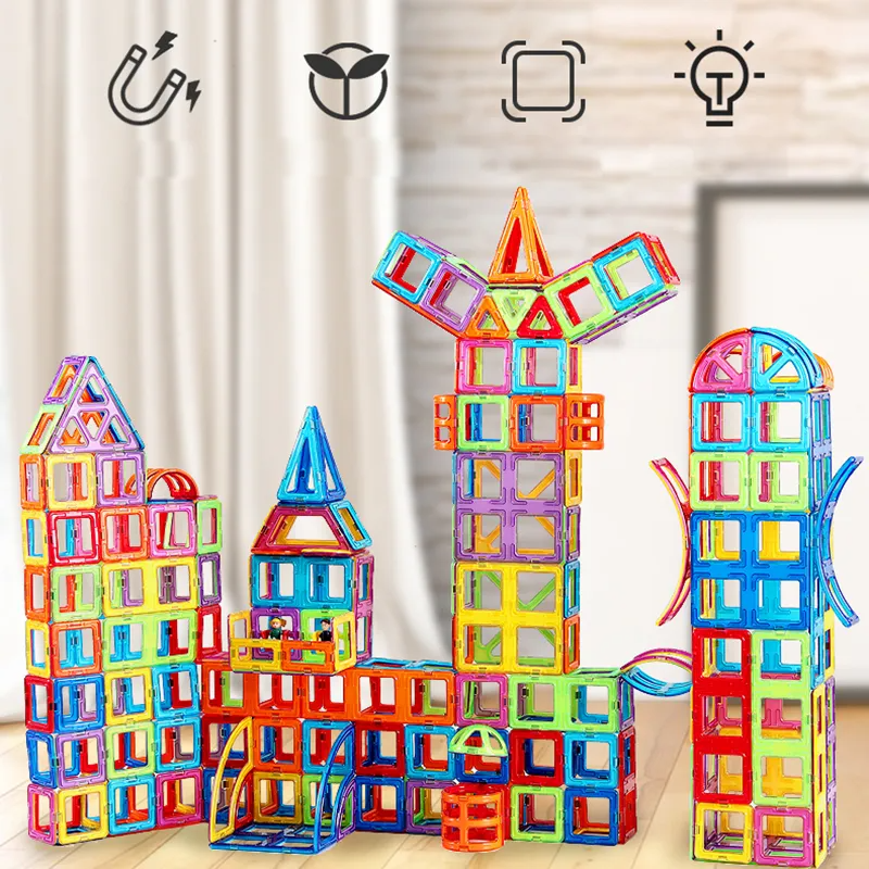 Magnetische Bausteine für Kinder | Magnetix Architekten-Set