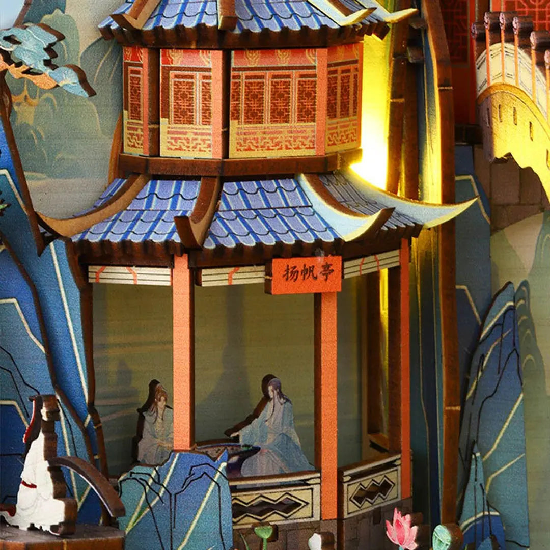 Penglai Wonderland DIY Book Nook Kit Fifijoy