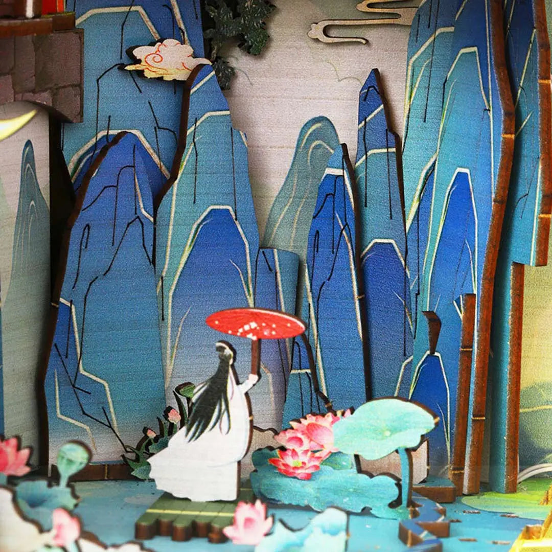 Penglai Wonderland DIY Book Nook Kit Fifijoy