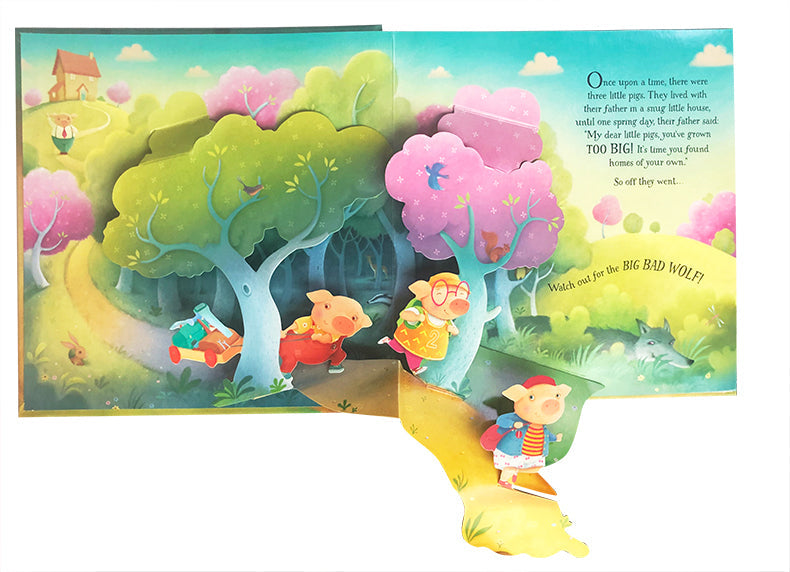 Pop-up 3D-Bilderbuch | Magischer Spaß – Pädagogisches Lesebuch für Kinder
