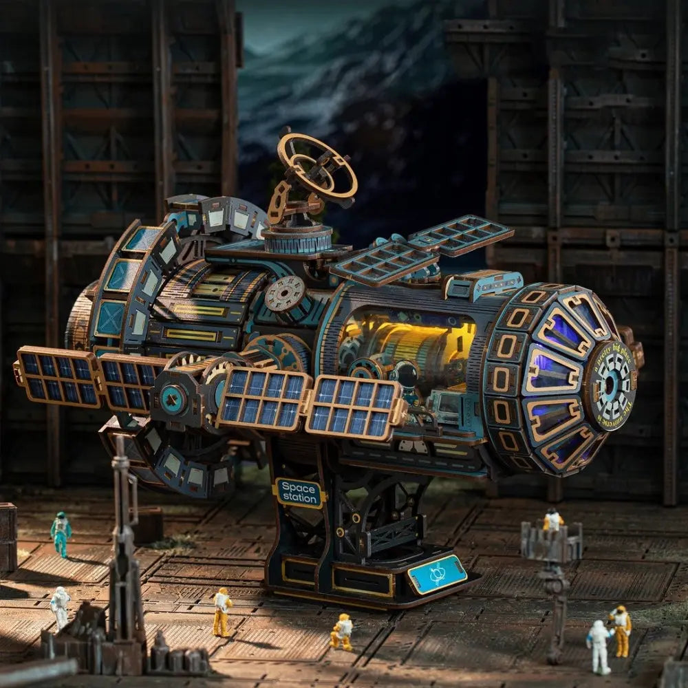 The Celestial Prism Space Station MISS IRON