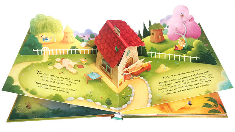 Pop-up 3D-Bilderbuch | Magischer Spaß – Pädagogisches Lesebuch für Kinder