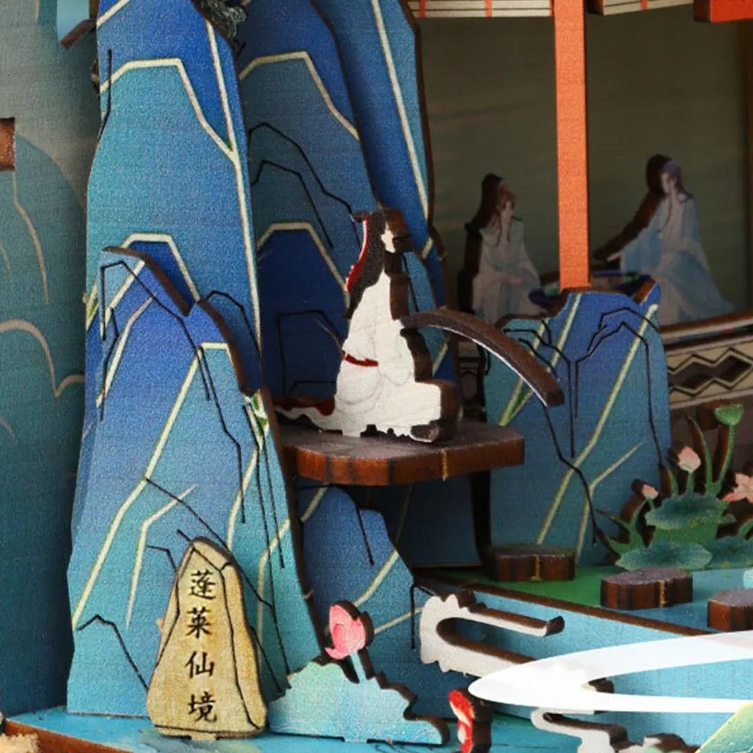 Penglai Wonderland DIY Book Nook Kit Fifijoy