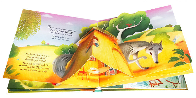 Pop-up 3D-Bilderbuch | Magischer Spaß – Pädagogisches Lesebuch für Kinder