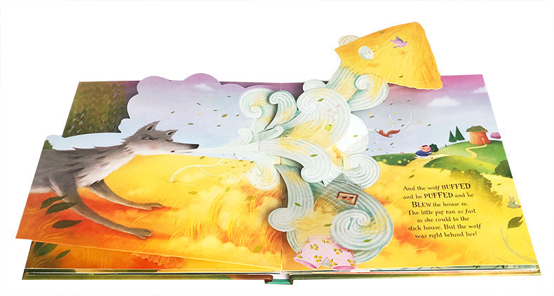 Pop-up 3D-Bilderbuch | Magischer Spaß – Pädagogisches Lesebuch für Kinder