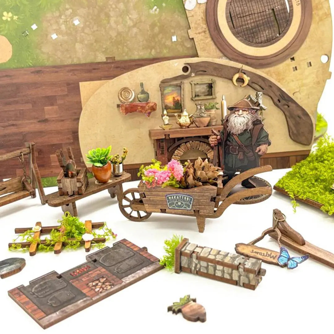 The Magic Ring House DIY Miniature House Kit Fifijoy