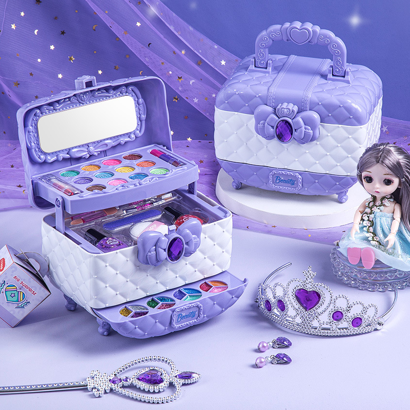 Magisches Beauty-Set | Großer Spaß für Kinder – Waschbares Make-up-Set