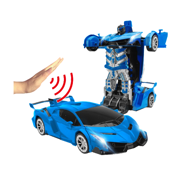 MorphMaster Polizei-Transformer RC-Auto | Bringt Spannung zum Leben – Fernbedienungsspielzeug für Abenteurer