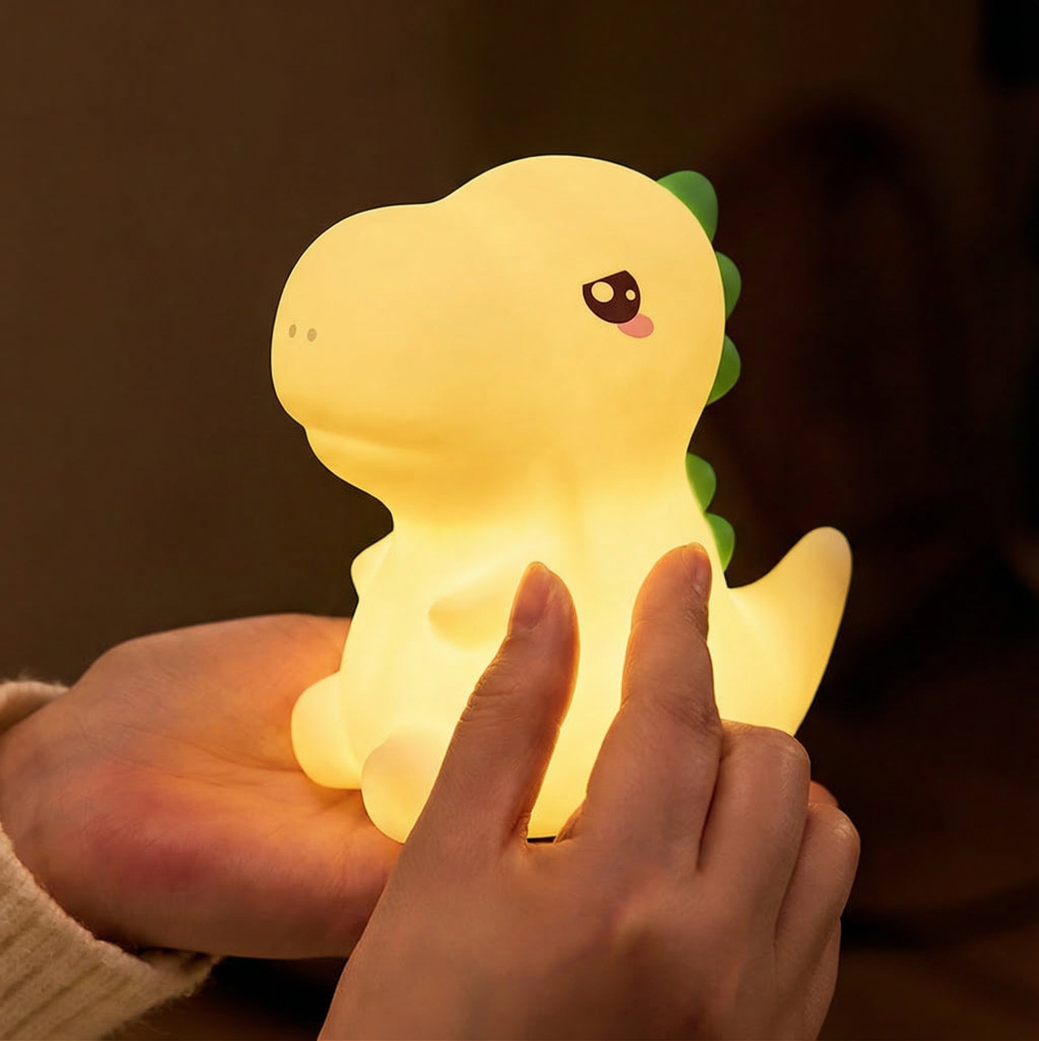 GlowBuddy Nachtlicht für Kinder | Dimmbares Silikon-Nachtlicht | SpielTopia