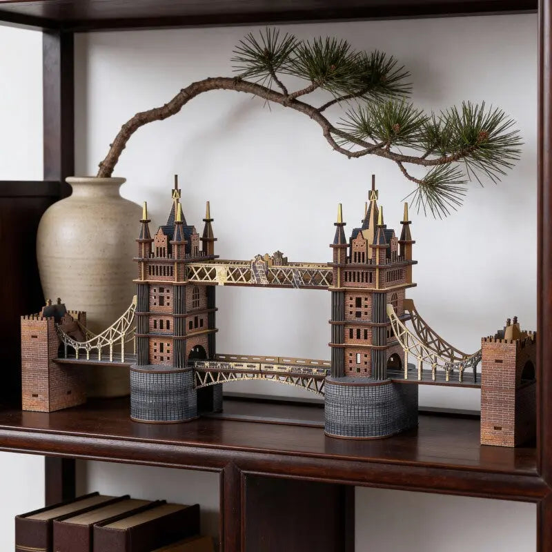 Ugeargeek London Tower Bridge 3D Wooden Puzzle Ugeargeek