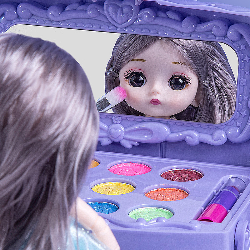 Magisches Beauty-Set | Großer Spaß für Kinder – Waschbares Make-up-Set