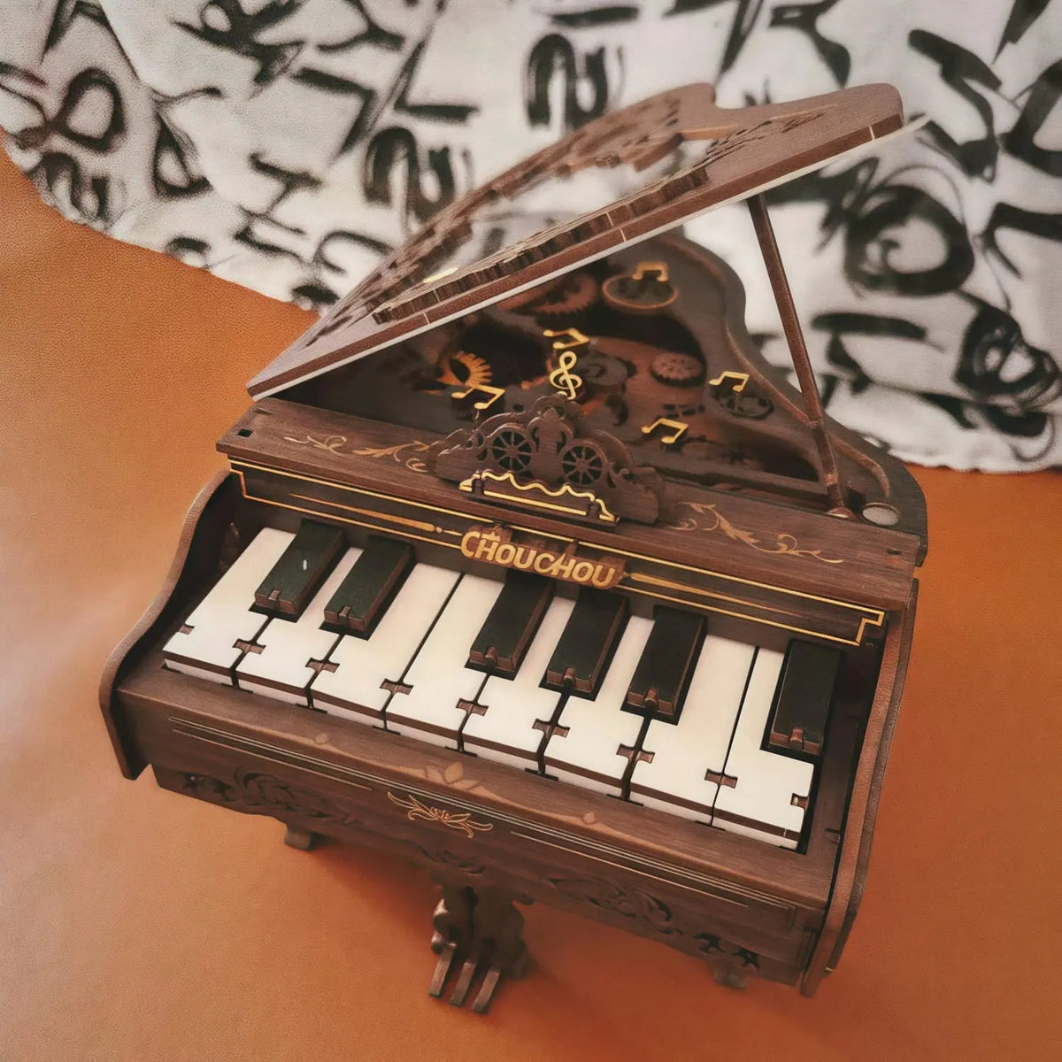 Playable Piano 3D Wooden Puzzle MISS IRON