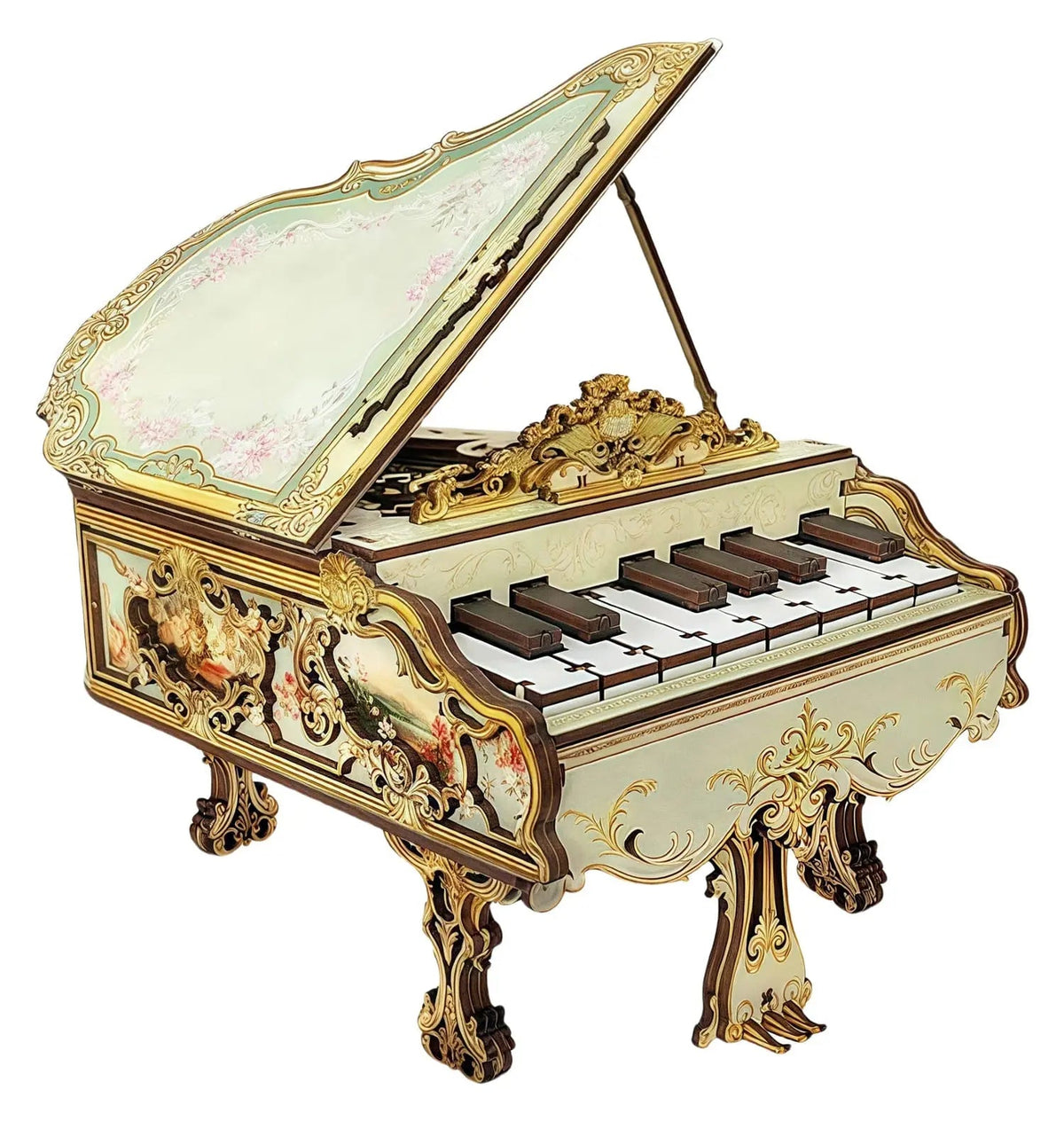 Playable Piano 3D Wooden Puzzle MISS IRON