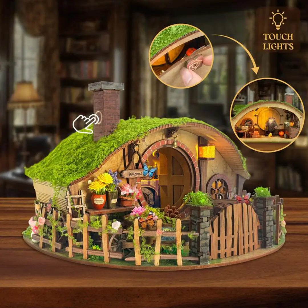 The Magic Ring House DIY Miniature House Kit Fifijoy