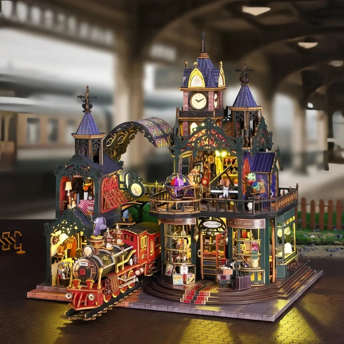 Ugeargeek Magic Train Station Ugeargeek