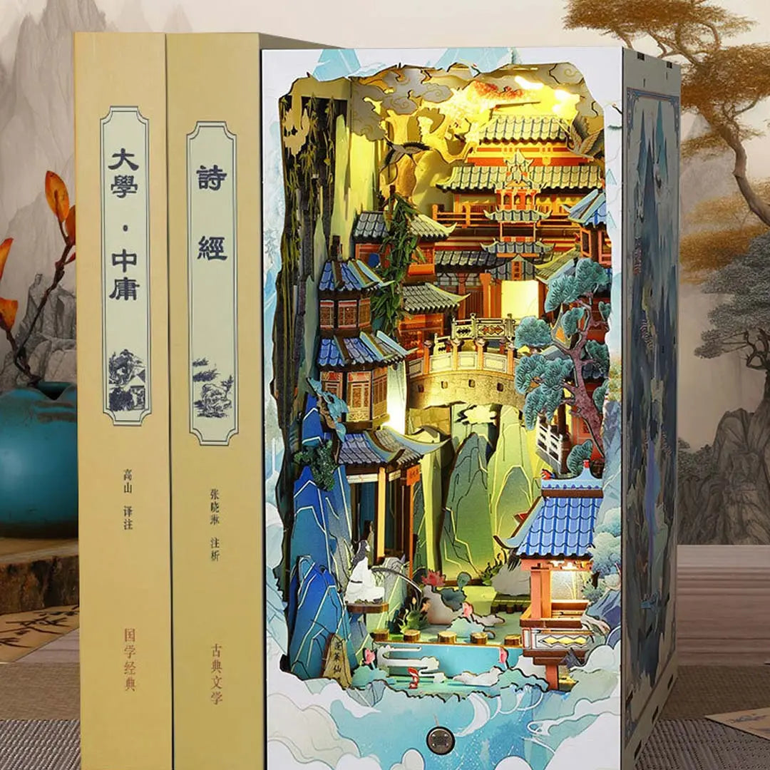 Penglai Wonderland DIY Book Nook Kit Fifijoy
