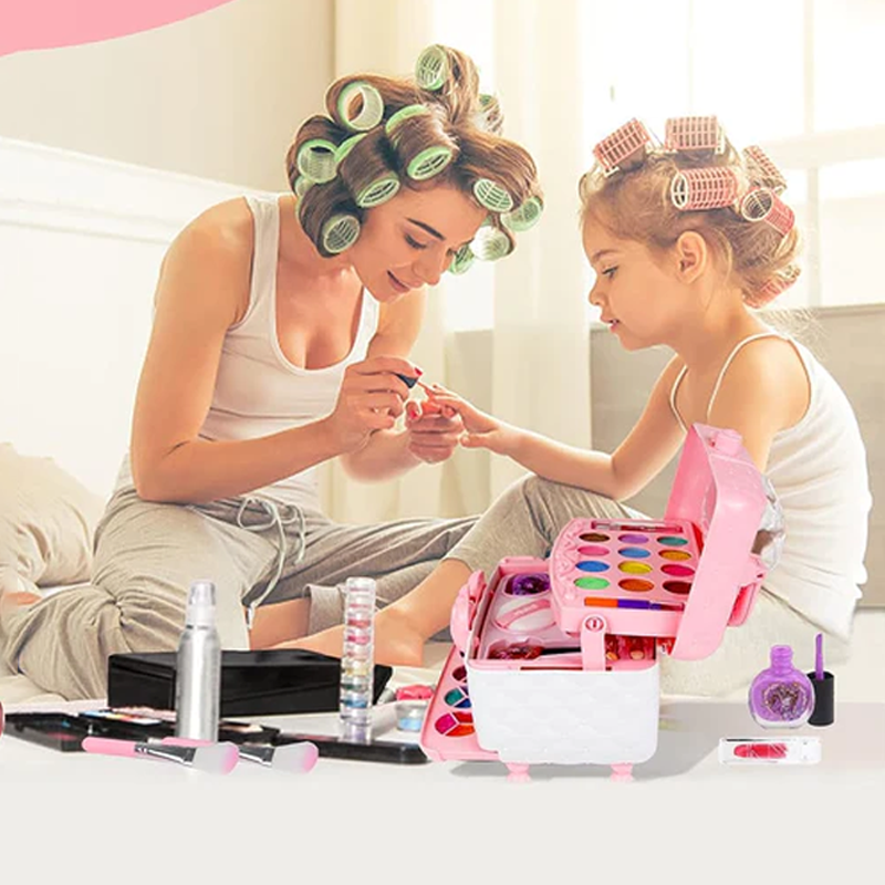 Magisches Beauty-Set | Großer Spaß für Kinder – Waschbares Make-up-Set