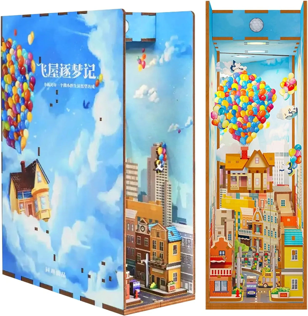 Up House – DIY Book Nook Kit MISS IRON