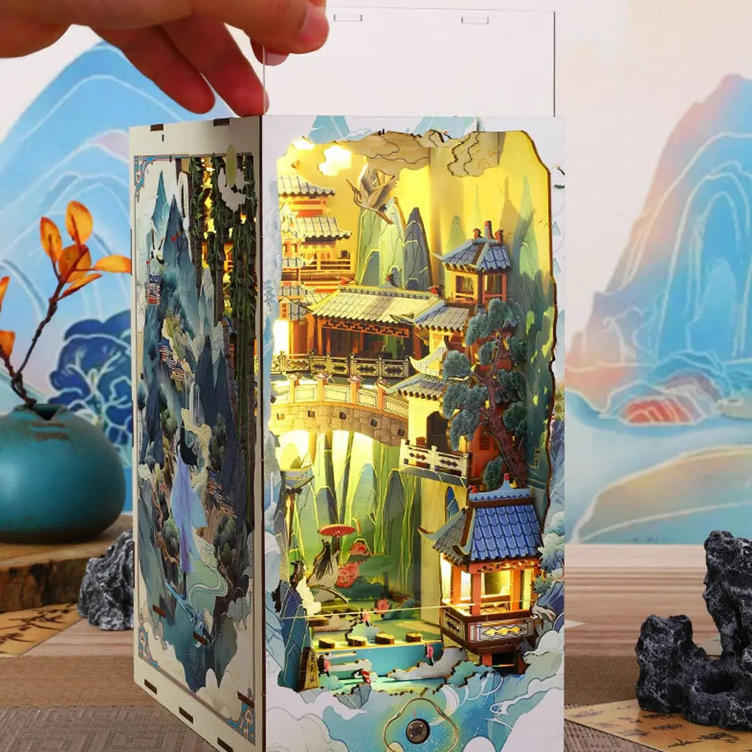 Penglai Wonderland DIY Book Nook Kit Fifijoy