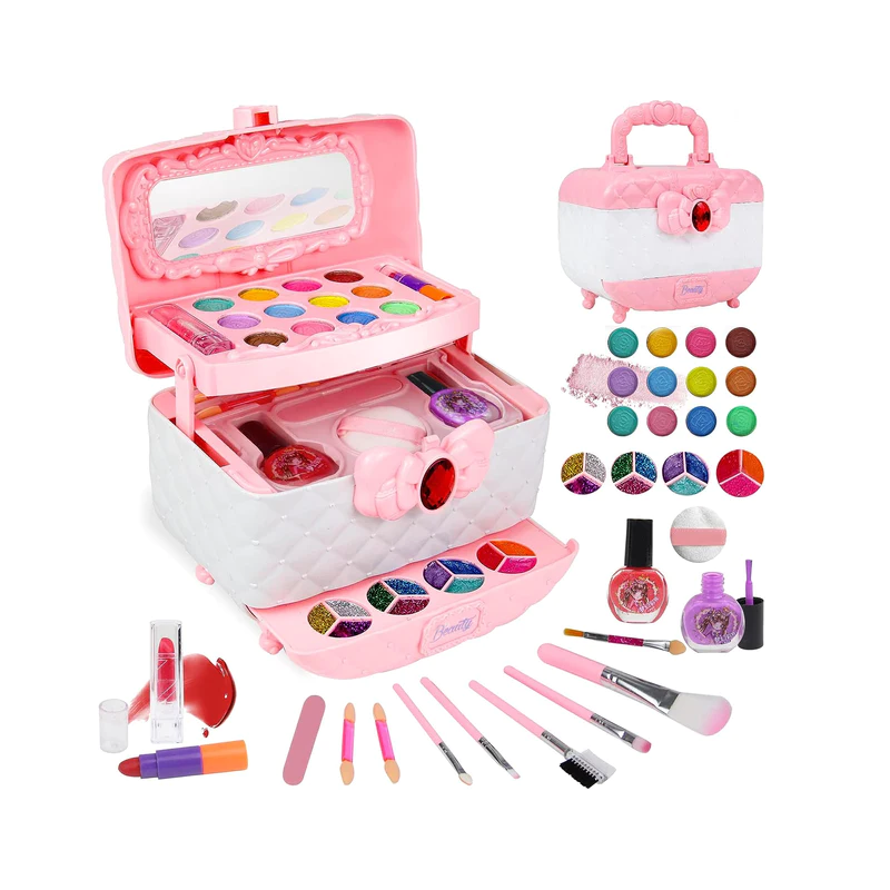 Magisches Beauty-Set | Großer Spaß für Kinder – Waschbares Make-up-Set
