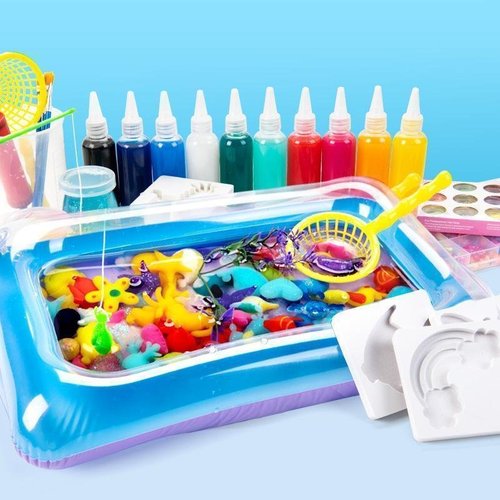 Magische Wasserfiguren | Wasserwesen-Kreativset – Fördert kreatives Spiel und Vorstellungskraft