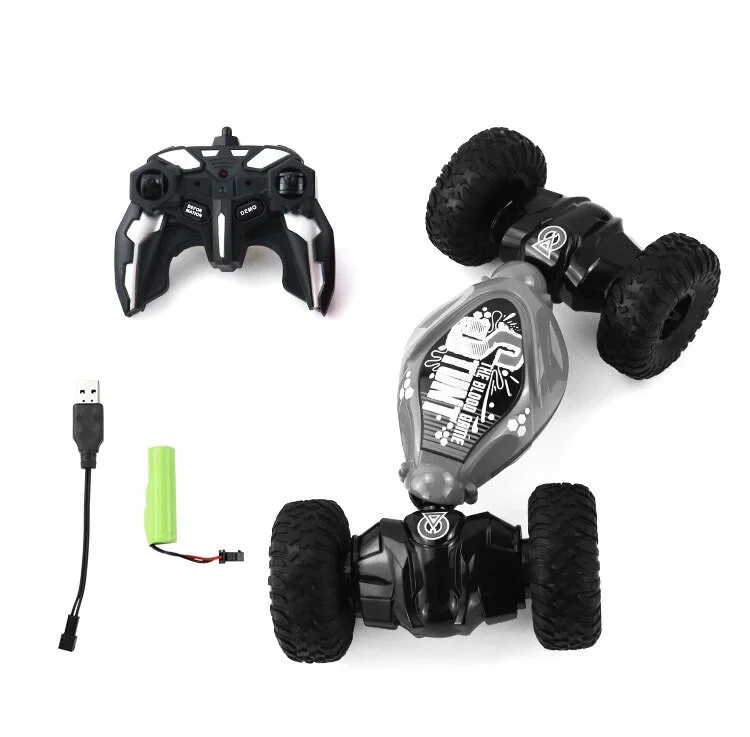StuntBlaze | Erlebe unbegrenzte Stuntaktionen – RC-transformierbares Stuntauto mit 360°-Flips und Allradantrieb (4WD)