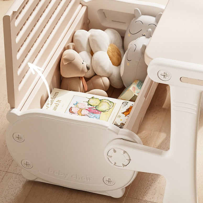Kindertisch mit integrierter Aufbewahrungsbox
