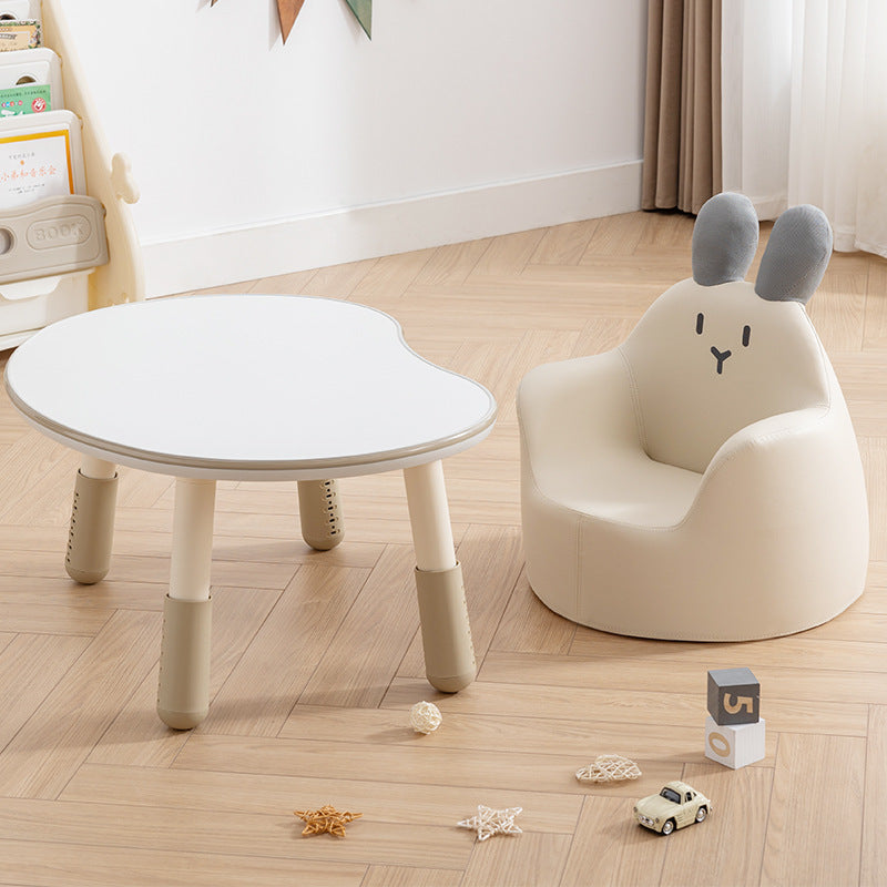 Kindertisch höhenverstellbar oval