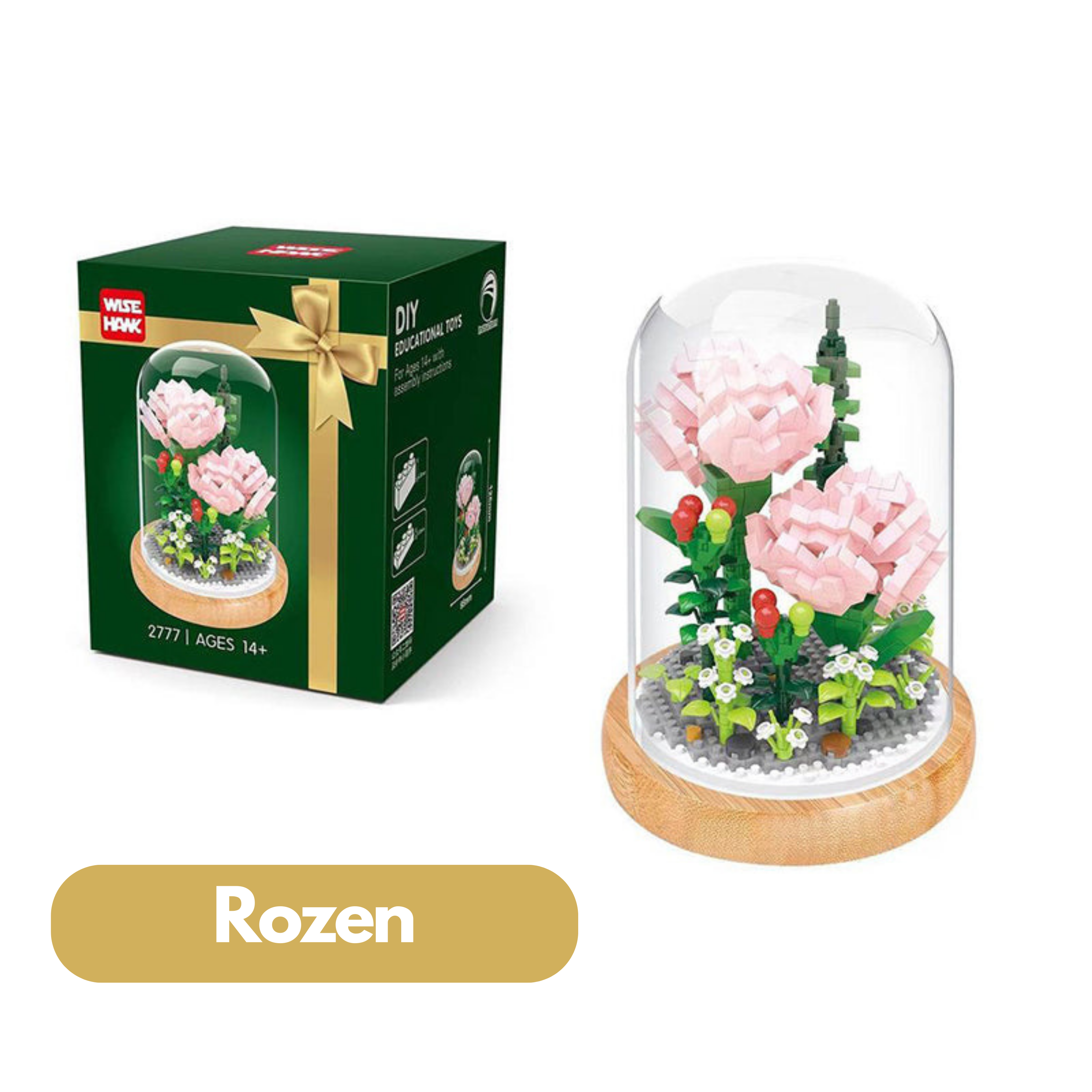 Blumen-Bausteine Set | DIY Blumenstrauß zum Bauen | Deko
