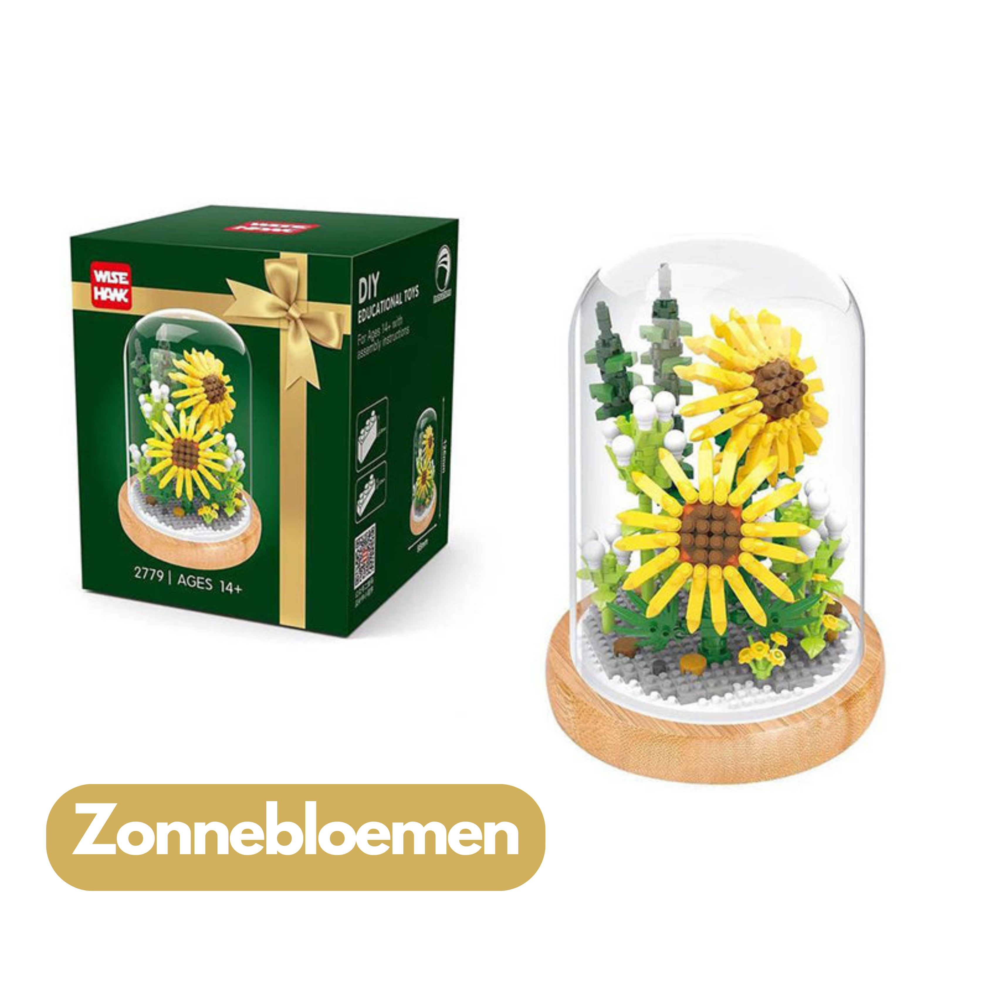 Blumen-Bausteine Set | DIY Blumenstrauß zum Bauen | Deko