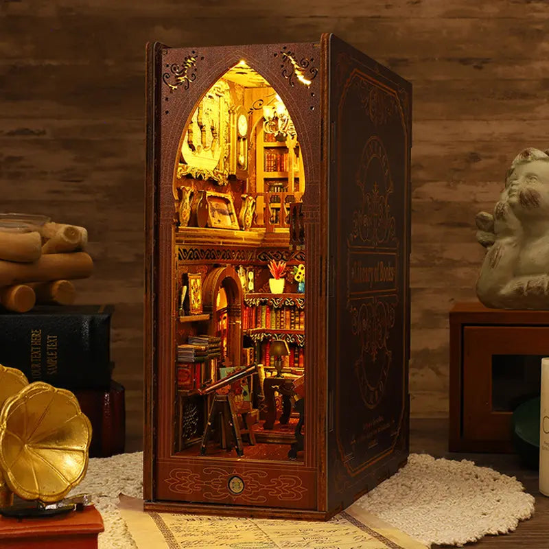 Library Of Books DIY Book Nook MISS IRON