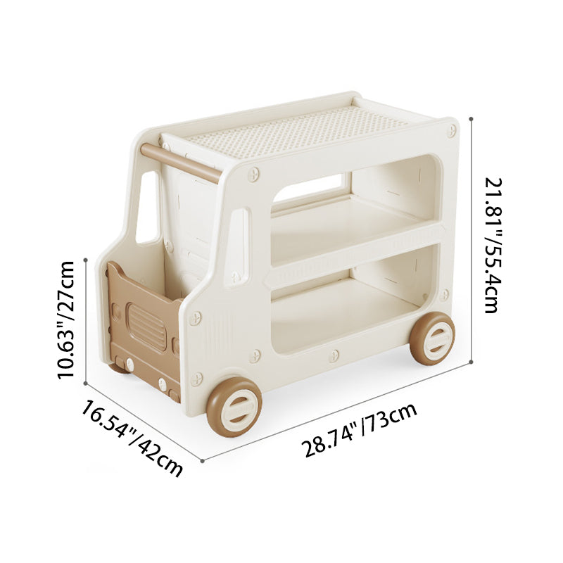 Rollwagen Kinderzimmer Auto mit 3 Ebenen