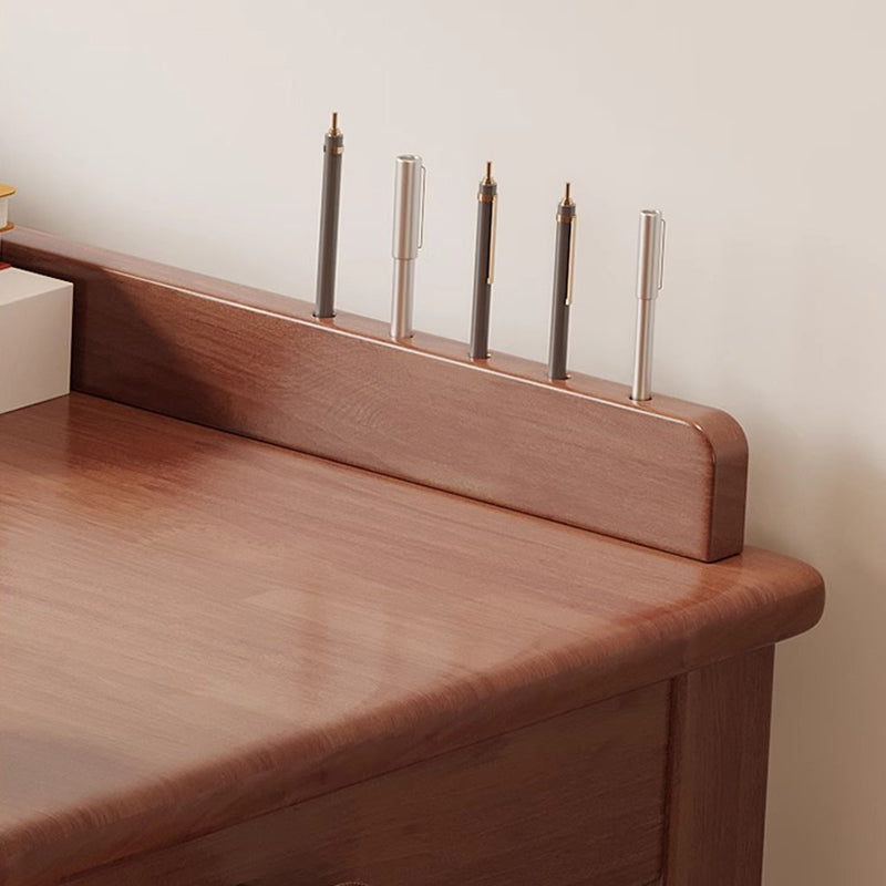Kinderschreibtisch-Set aus Holz mit 2 Schubladen