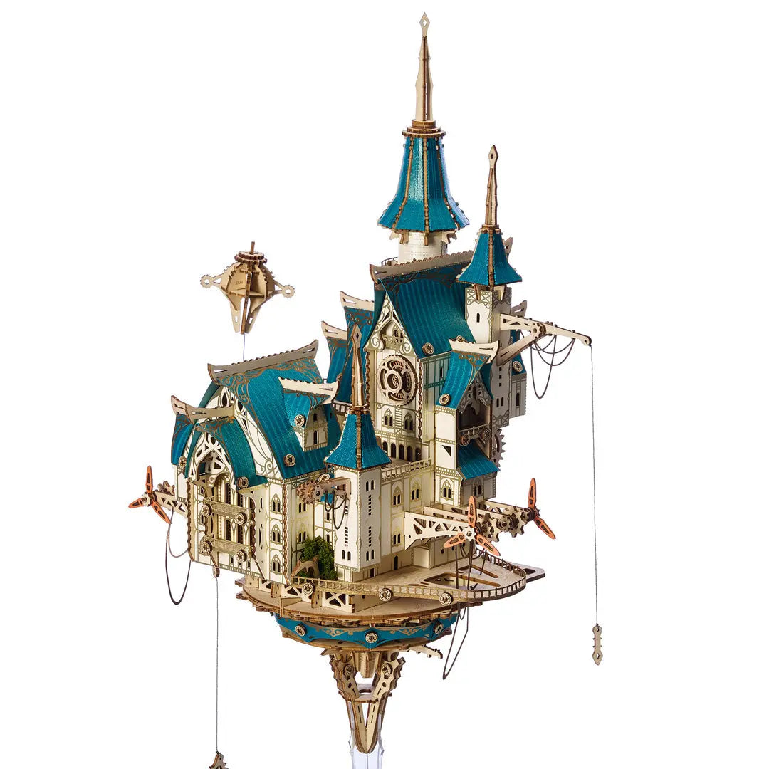 Castle In the Sky 3D Wooden Puzzle MISS IRON