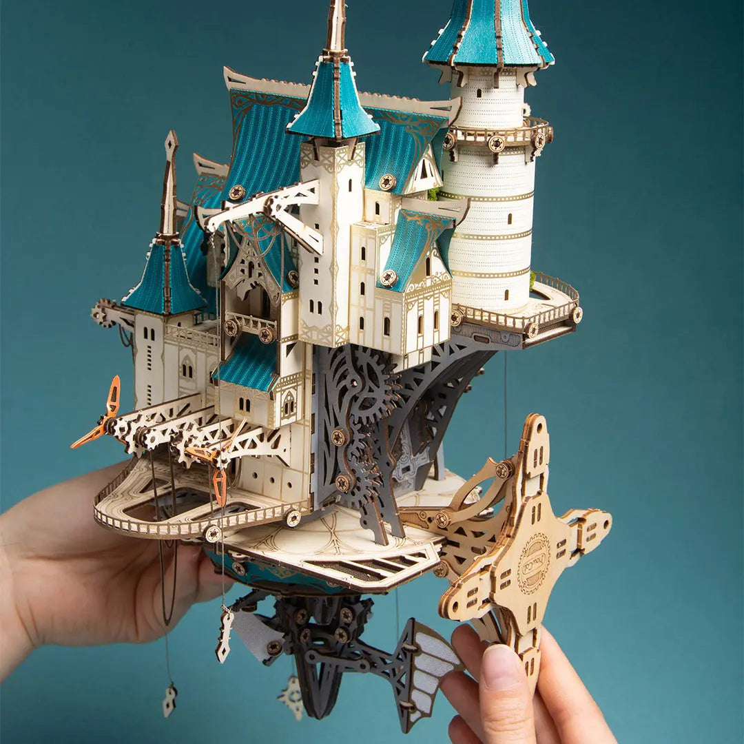 Castle In the Sky 3D Wooden Puzzle MISS IRON
