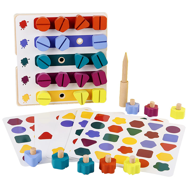 Holz-Labyrinth für Kinder | Motorik-Spielzeug BrainBox
