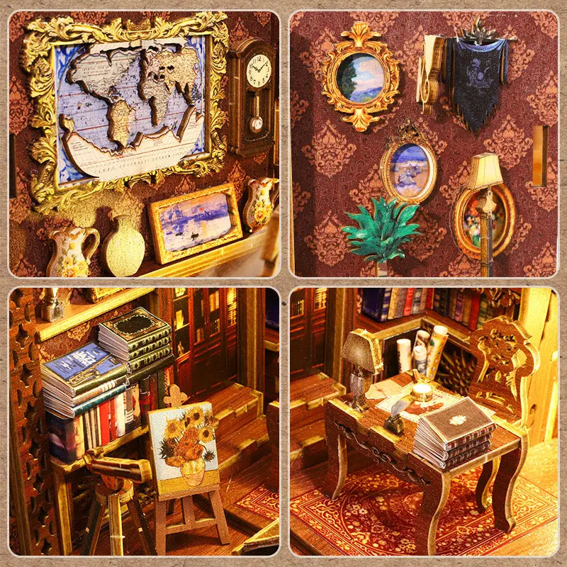Library Of Books DIY Book Nook MISS IRON