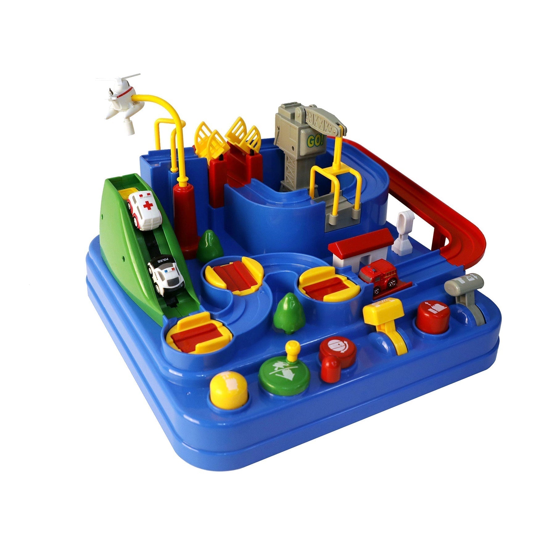 Abenteuer-Rennstrecke | Mechanische Bildungsrennbahn | SpielTopia