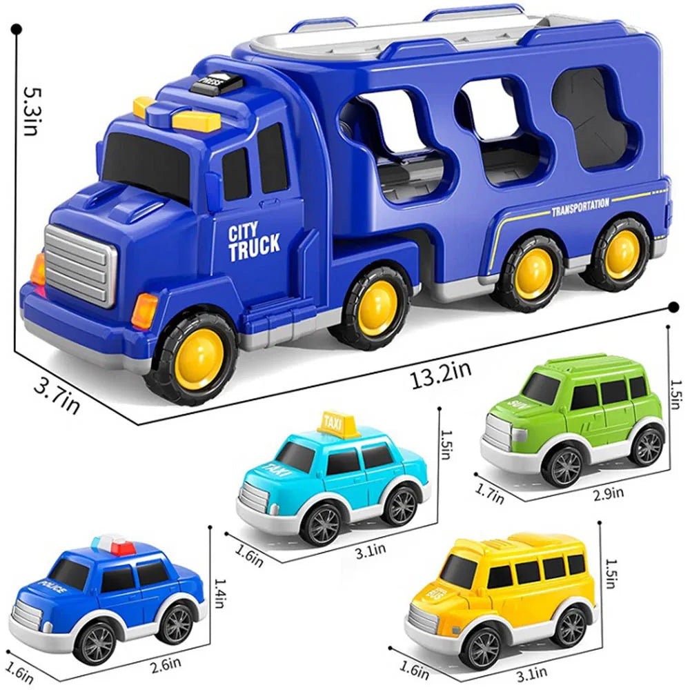 Baufahrzeuge-Set aus Metall für Kinder | Bagger, Bulldozer & mehr