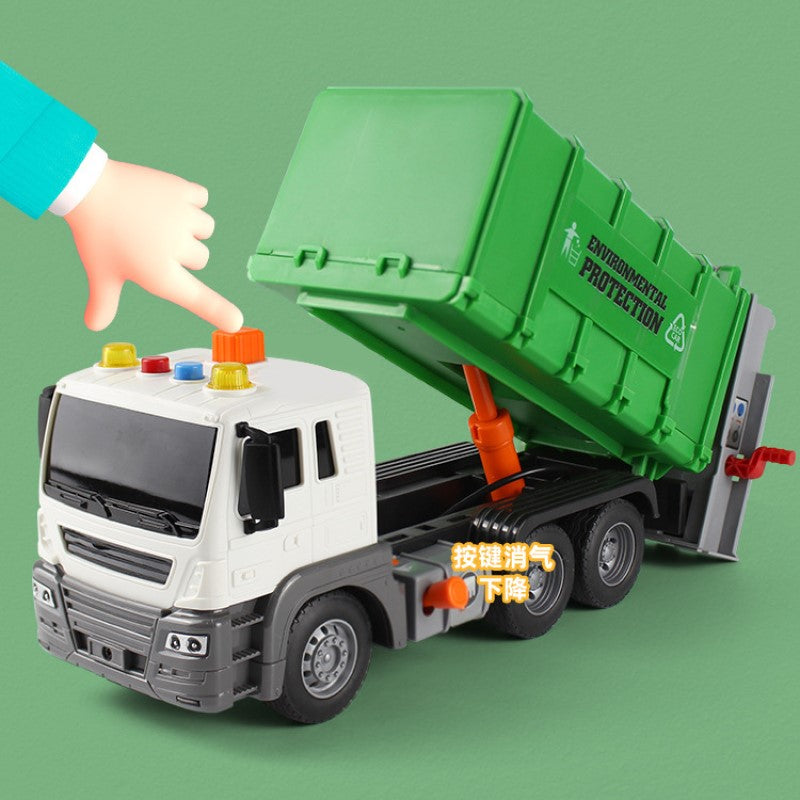 Müllwagen Spielzeug für Kinder | Recycling-LKW mit Licht & Sound