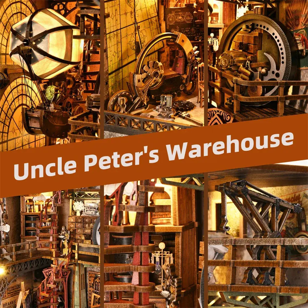 Uncle Peter's Warehouse Book Nook - MISSIRON