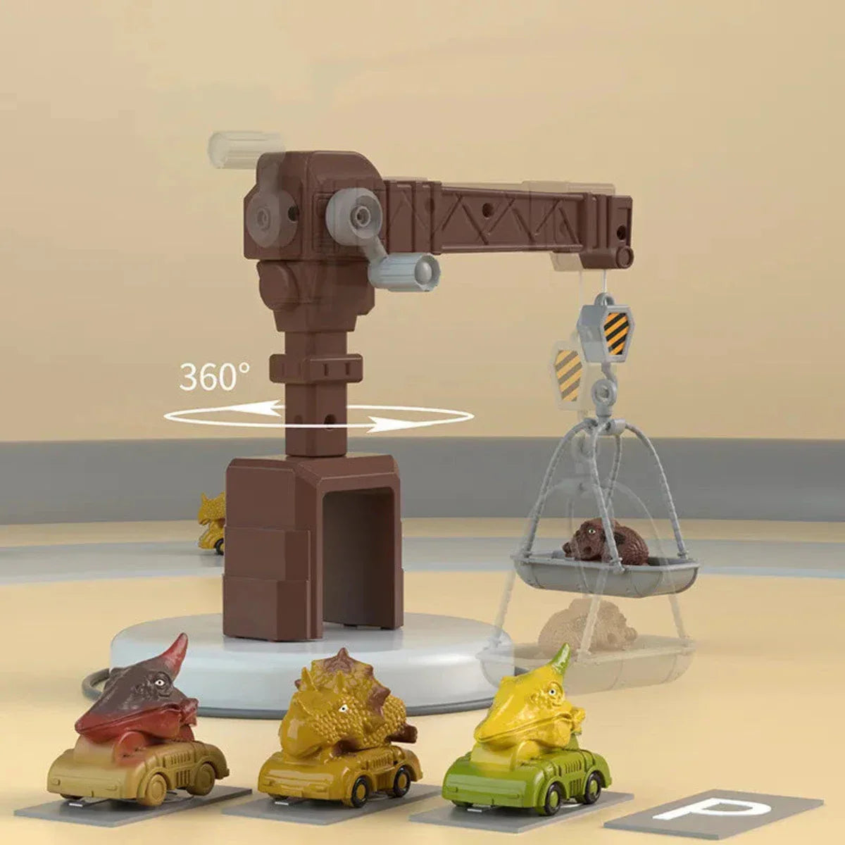 DinoRacer Dinosaurier Truck 2-in-1 für Kinder | Für kleine Dino-Fans