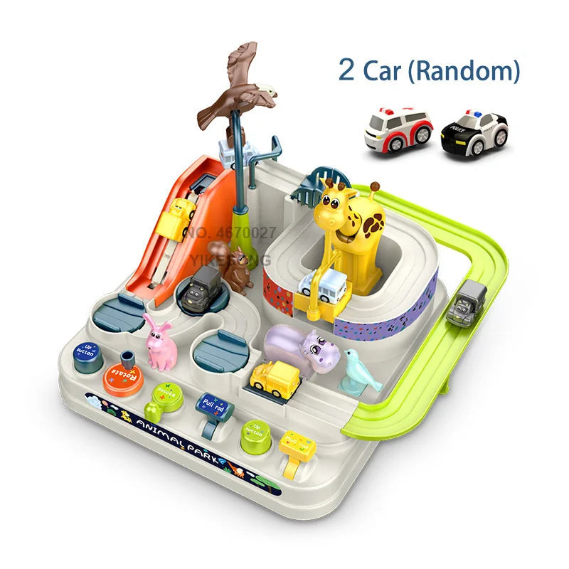 GalaxyTrack Weltraum-Spielset mit Bahn & Garage für Kinder | Weckt die Fantasie