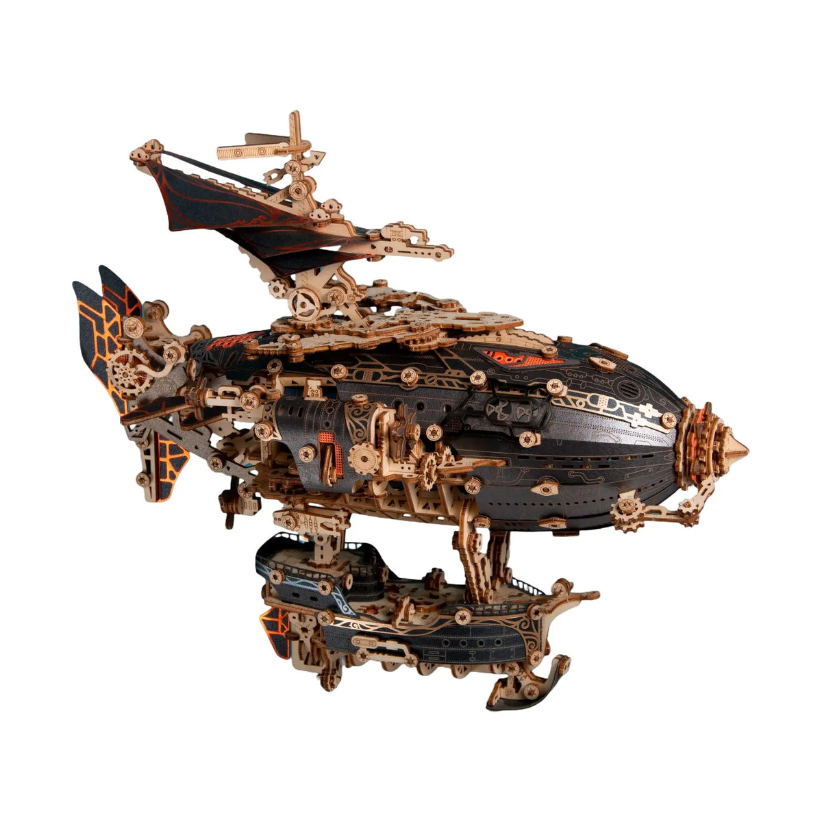 Steampunk Airships 3D Wooden Puzzle - MISSIRON